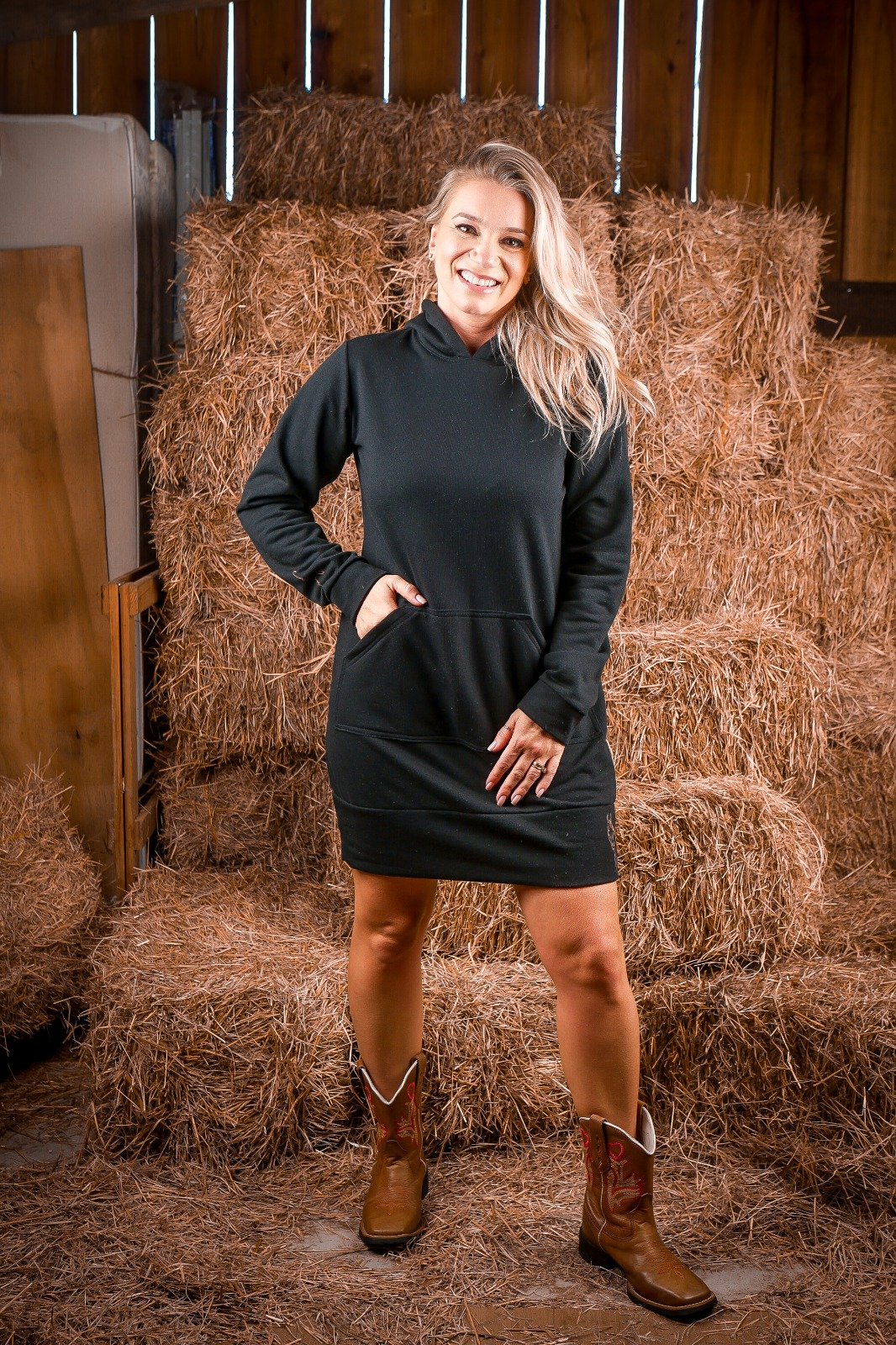01 vestido moletom feminino rafaela