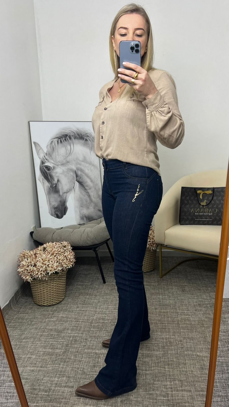 05 calca feminina boot cut dani