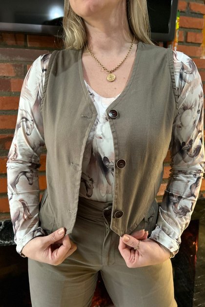 01 colete feminino lara