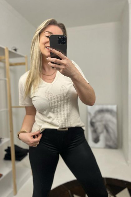 02 t shirt feminina diamante