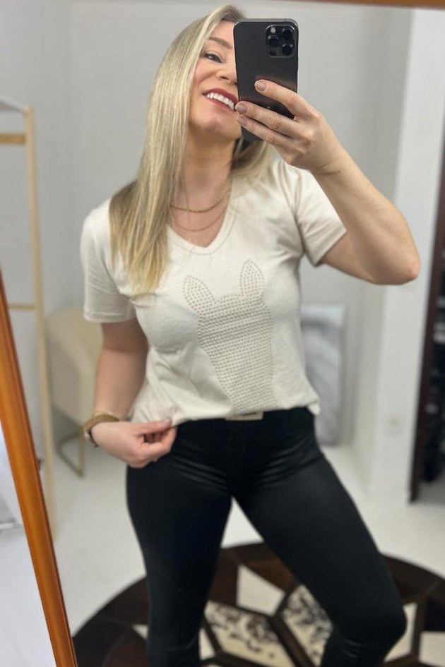 03 t shirt feminina diamante