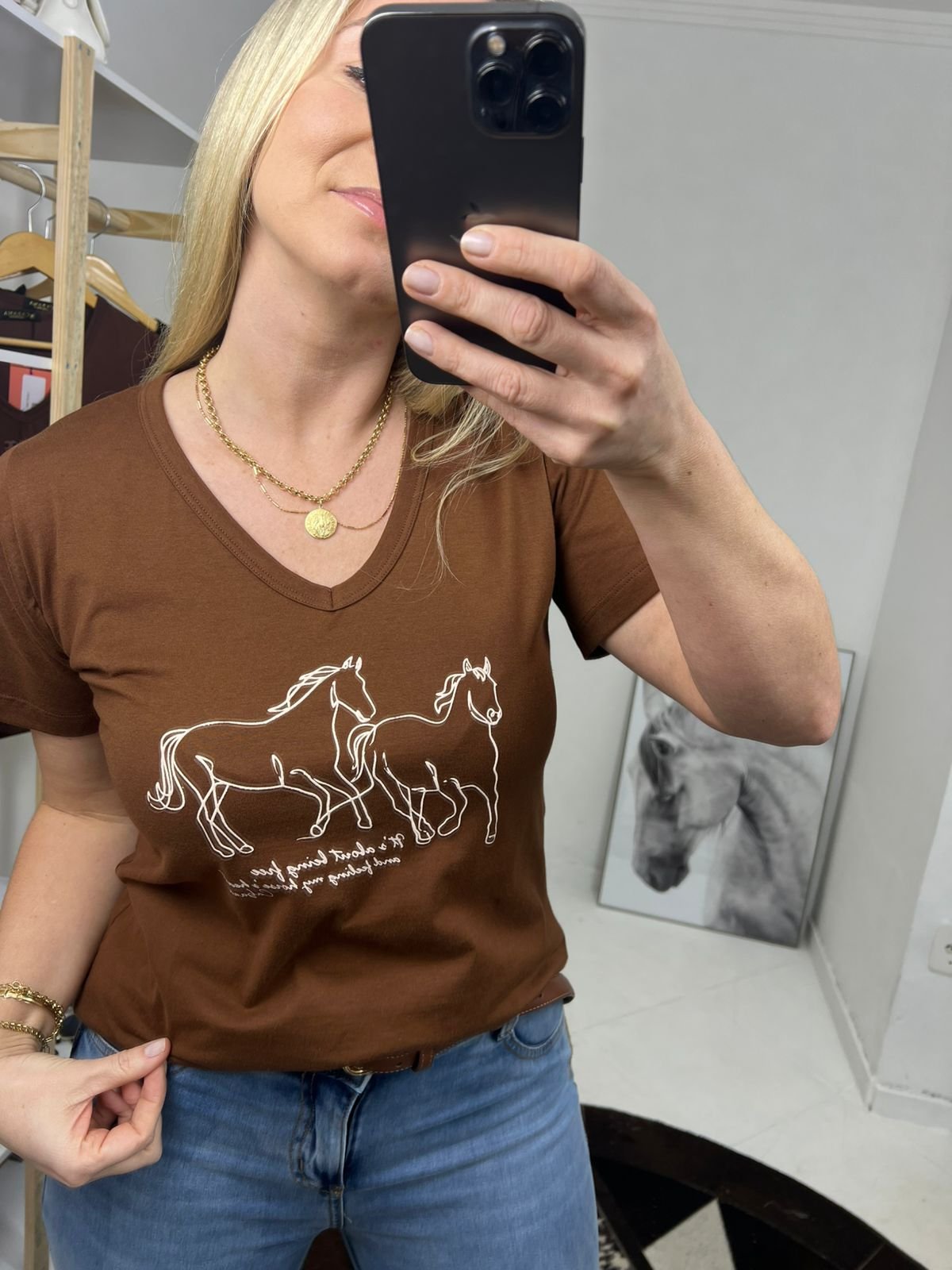 01 t shirt feminina cavalgada
