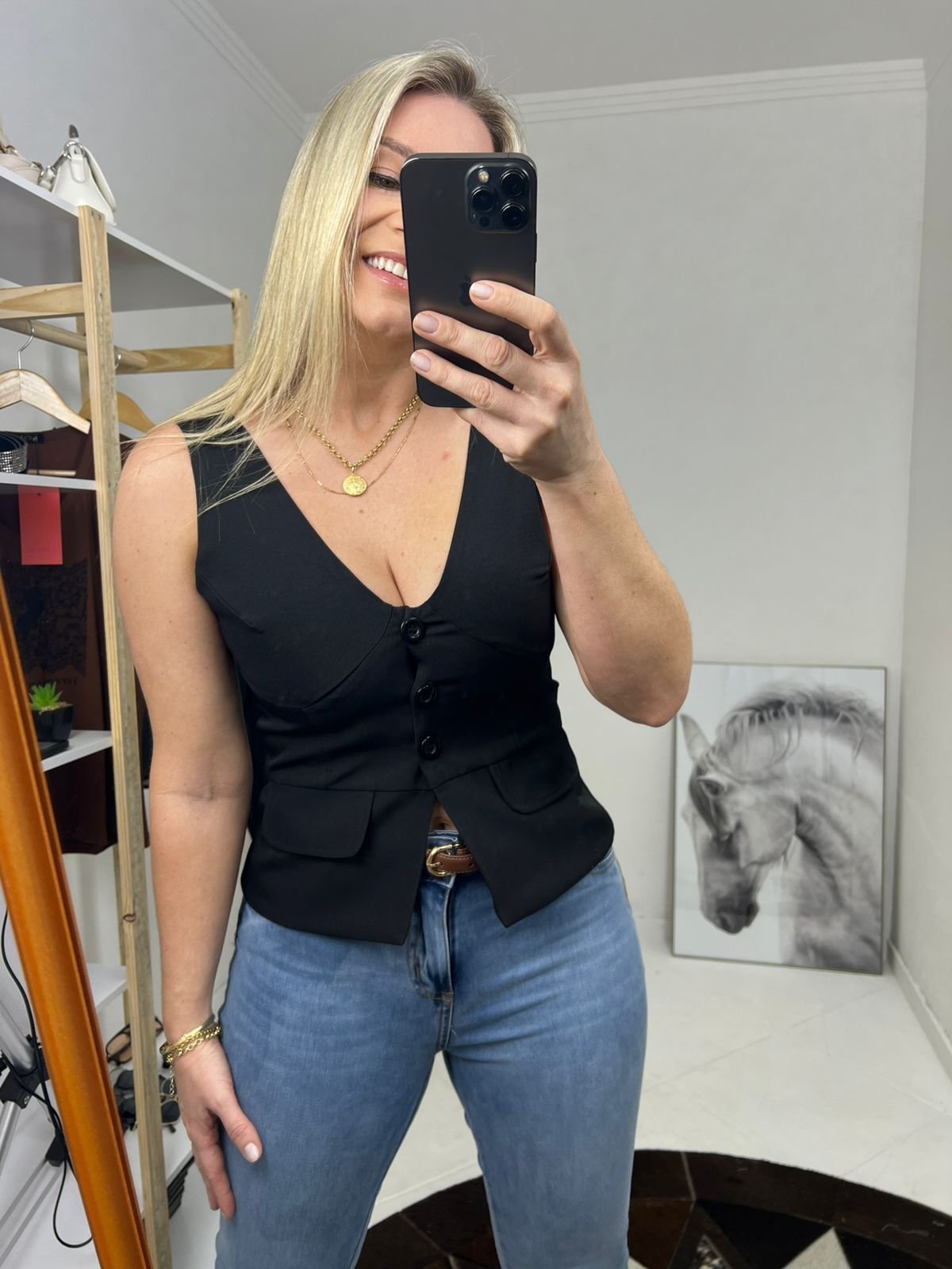 04 colete feminino alfaiataria adriela