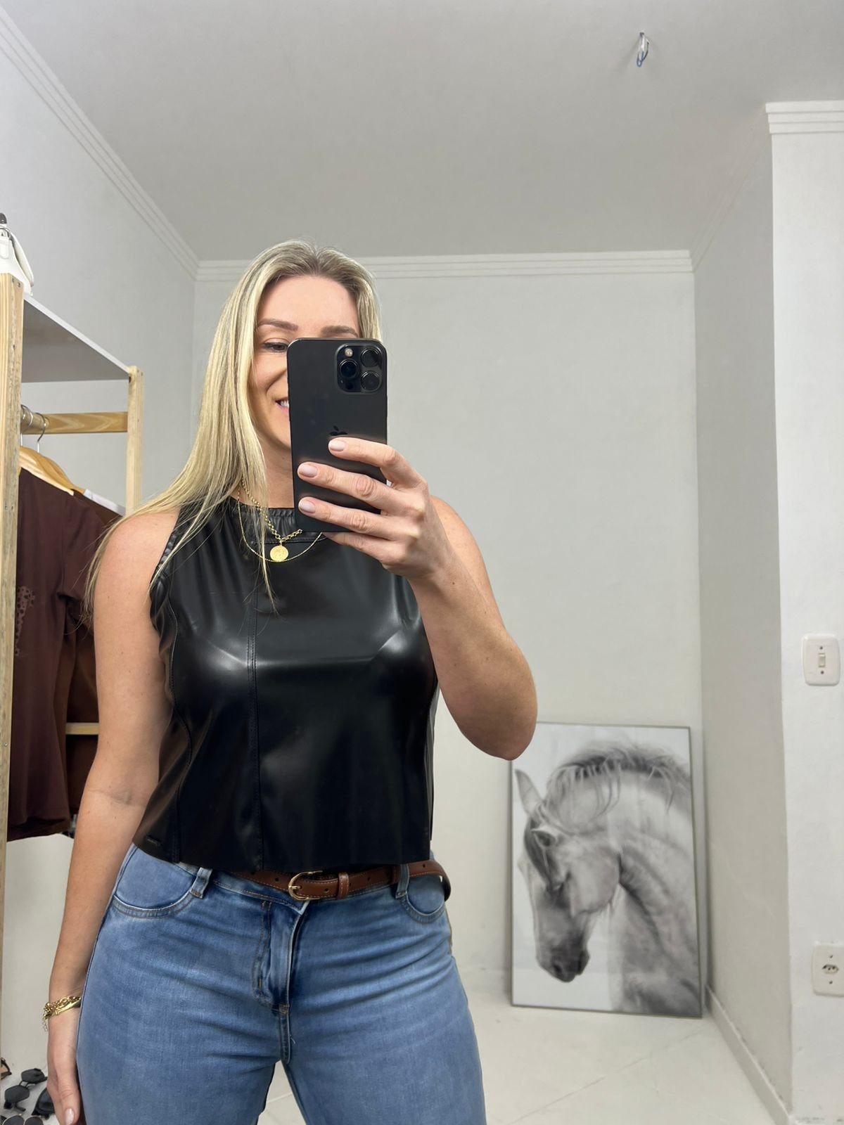 02 blusa courino cabana black