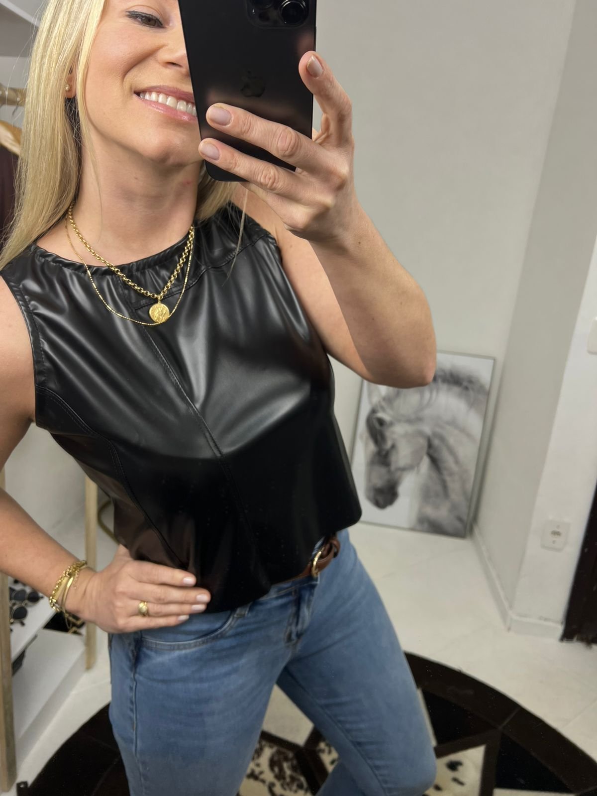 05 blusa courino cabana black