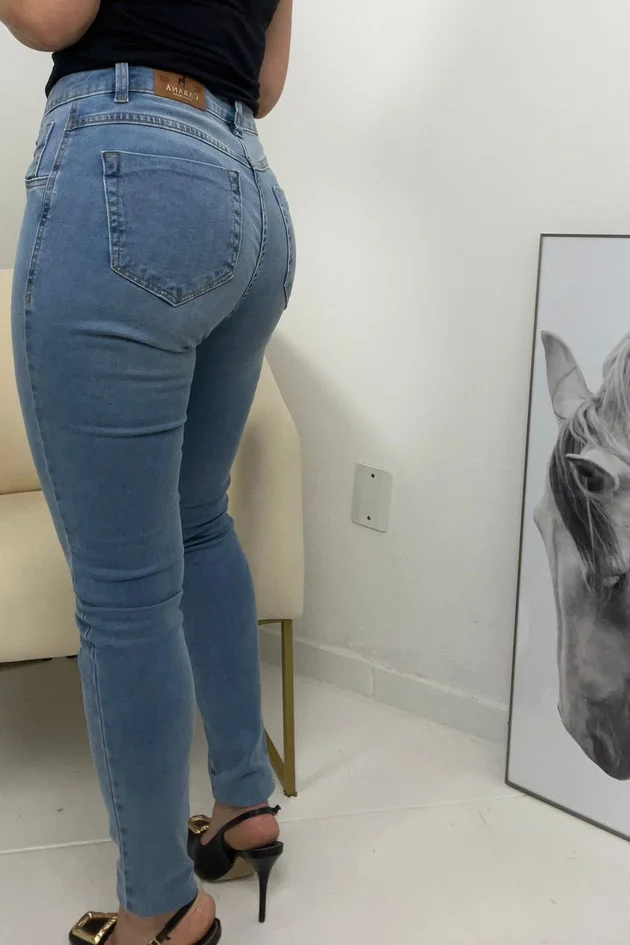 01 calca skinny feminina cabana basic