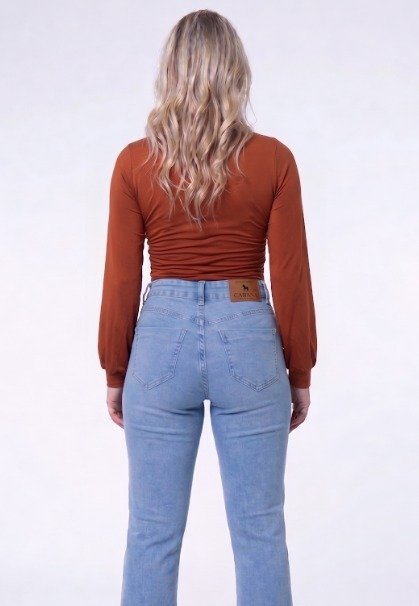 09 collant transpassado feminino canela