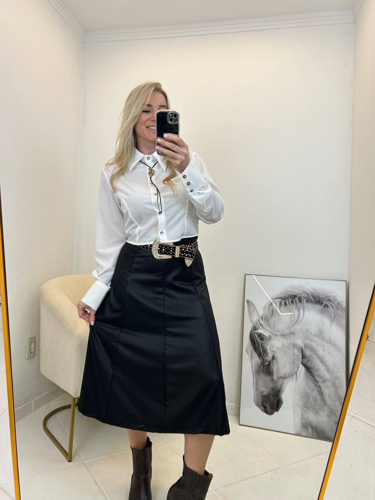 10 camisa midi feminina cabana